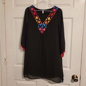 Fashion express embroidered tunic top‎